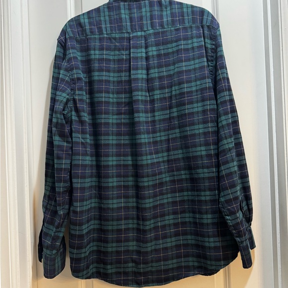 US Polo Assn Blue/Green Button Down Shirt Long Sleeves XL Armpit To Armpit 24” - Picture 6 of 7